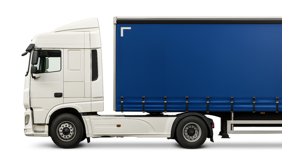 Camión tauliner con lona para transporte, accesorios para lonas y toldos en Castilla y León