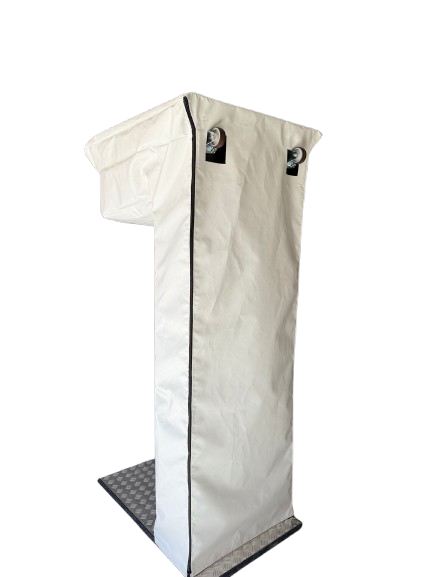 Funda para máquina de Boxeo o Punching Parte Trasera con Punta Blanca