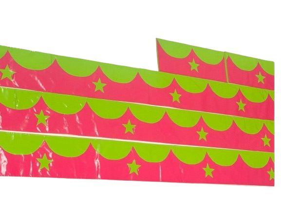 Faldilla Atracción confeccionada en Lona PVC