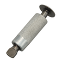Tornillo Anclaje Lona piscina Escamoteable ø16x60mm Acero INOXIDABLE con Taco de ALUMINIO ø12x42mm