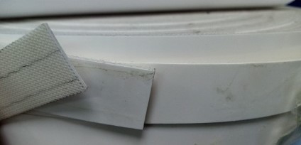 Correa PVC TIR plastificada Cierre TIR 20mm Blanco (50m)