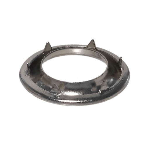 Arandela N.2/11 DOBLADO Latón Niquel c/puas (1000ud.)