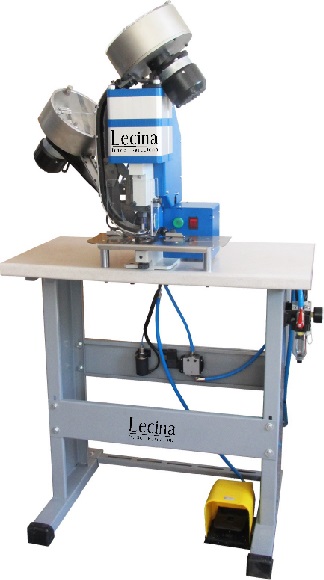 Máquina colocar Ollaos Neumática Automática con 2 distribuidores - J269N2 - Para ollaos Metálicos y de Plástico de 8mm a 14mm de diámetro