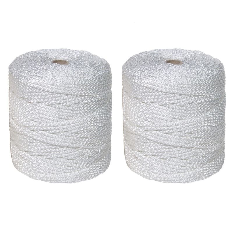 Cordón Trencilla Poliamida 4840/6 Blanco BRILLO 2kg