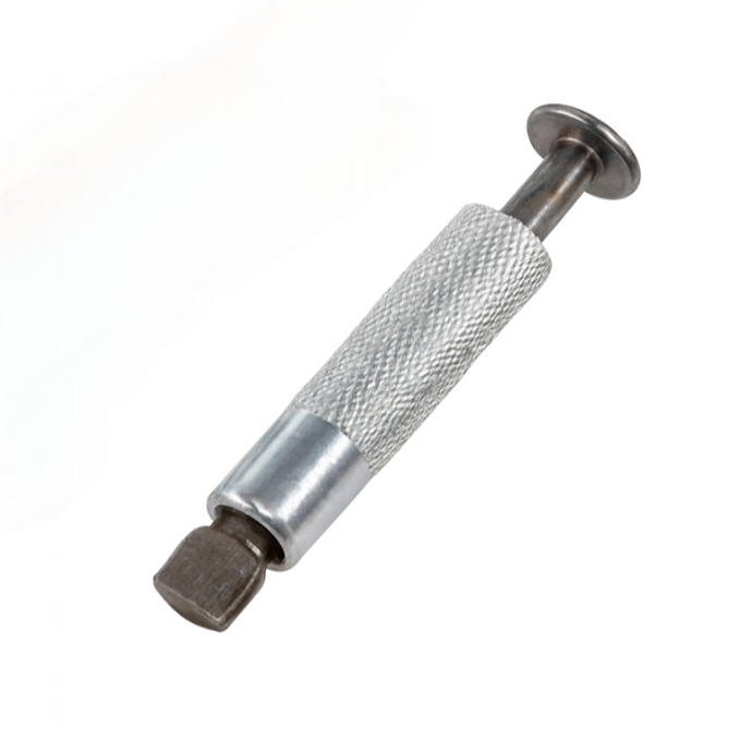 Tornillo Anclaje Lona piscina Escamoteable ø13x60mm Acero INOXIDABLE con Taco de ALUMINIO ø10x42mm
