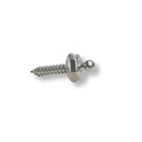 Broche Tenax - Tornillo con rosca para Fibra - Latón Niquel