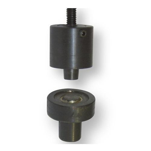 Troquel máquina Ojete N.4 ø5.0x9.5xhT5.0mm Base Estriada/Flor