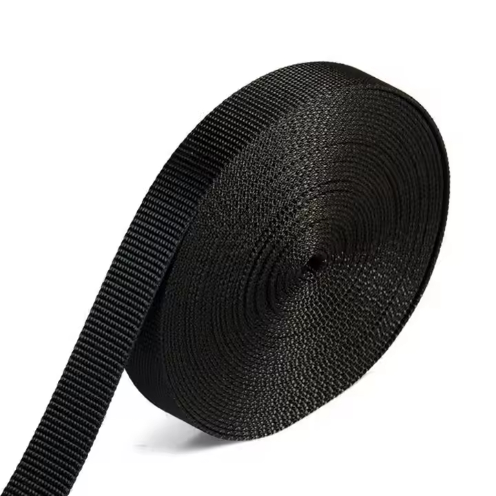 Cincha de Amarre de poliéster - 25mm - 1200kg - Surcos - Rollo de 100 metros