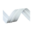​Cremallera Continua INYECTADA - Malla N.10mm - Blanca​- Bobina de 100m
