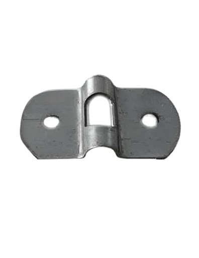 Anilla puente abatible 25mm - SOLO PLACA - Hierro Galvanizado