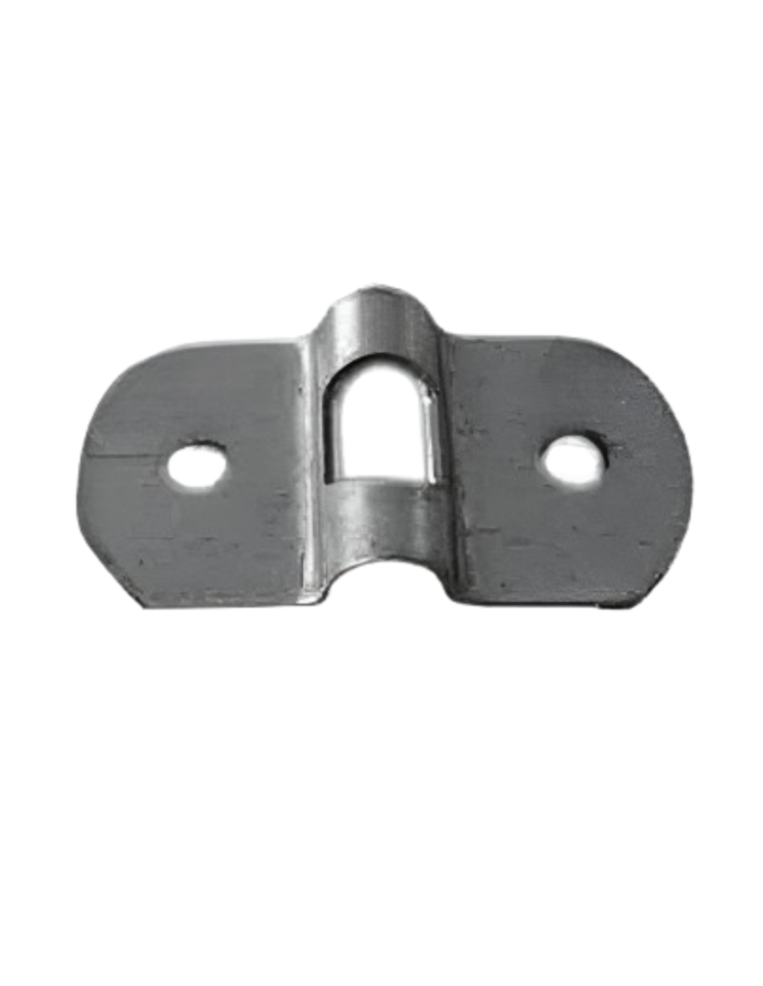 Anilla puente abatible SOLO PLACA 25mm Acero GALVANIZADO