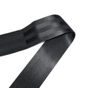 Cinta Poliéster 47mm 2.300kg. - Cinturón Seguridad Coche Negro (Metro)