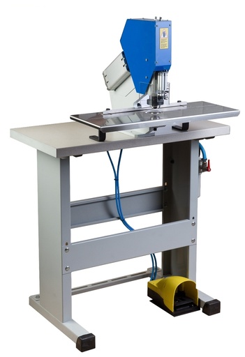 [95108120] Mesa + Tablero madera + Escuadras sujeción + Bandeja INOXIDABLE máquina neumática J21-J25-J26-J200