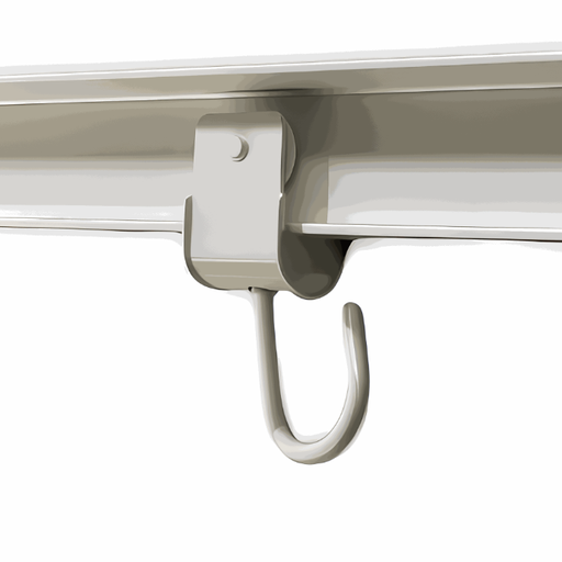 [88115100] Riel de aluminio para cortina exterior - color Lacado en Blanco - 1 metro