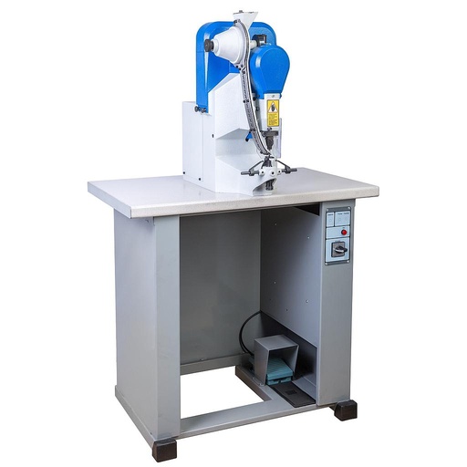 [95108600] Máquina colocar Ojetes Eléctrica Automática con 1 Distribuidor - 228E1P- Para Ojete Metálico de 3mm a 6mm de diámetro - MESA y PEDAL