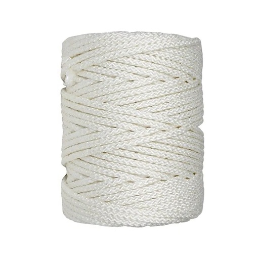 Cuerda Trenzada - Poliamida Alta Tenacidad - Blanco BRILLANTE
