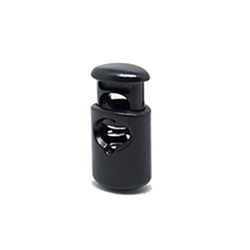 [40850250] Cierre Bloqueador Tanka Cordón 27x15 c/muelle Mochila Plástico Negro