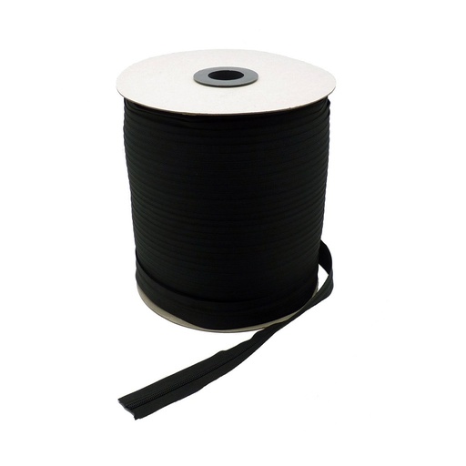 [40850053] Cremallera Nylon Malla N.5 Negro (200m)