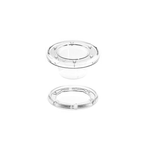 [77006120] Ojales Plástico 12mm con arandela - Bolsa 1000 ud.