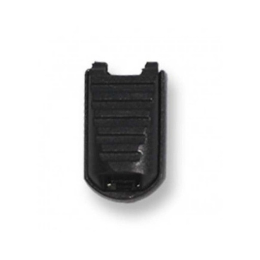 [88103020] ​Terminal Cordón 20mm - Mochila - Plástico Negro​