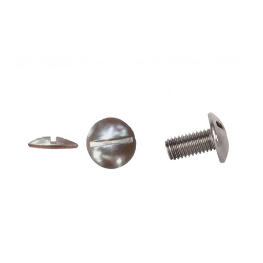 [88088195] Tornillo Piscina media rosca - cabeza Seta  M8x16 INOX