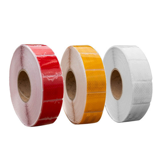 Cinta Reflectante Lona Segmentada 48x48mm (Rollo de 45m)