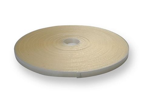 [40760251] Correa PVC TIR plastificada Cierre TIR 25mm Blanco (50m)