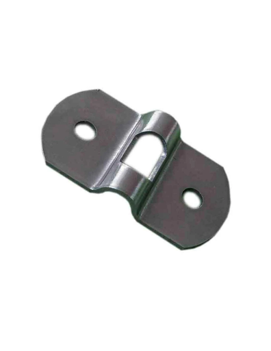 [30202255] Anilla puente abatible SOLO PLACA 25mm Acero INOXIDABLE