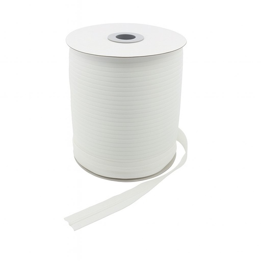 [40850101] Cremallera Continua Nylon - Malla N.10 - Blanco - Bobina de 100m