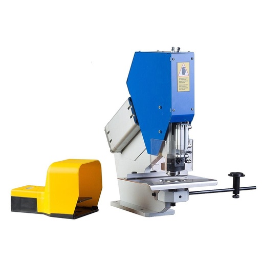 [95108257] Máquina colocar Ojales Neumática Manual - J25FNP - Ollaos y Arandela a mano - Para Metálicos y Plástico de 8mm hasta 50mm de diámetro - PEDAL