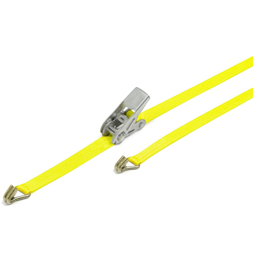 Conjunto Tensor - Trinquete de carga - 25mm - 800kg - 5 metros cinta - 1200kg - Ganchos cerrados