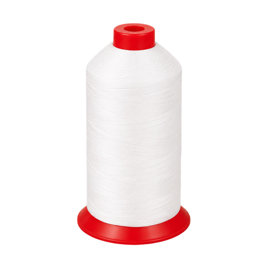 [55515201] Hilo de coser Poliéster LECIBOND +UV +WR +BONDED - N.6 20/3 - Blanco - 1.500 MTS