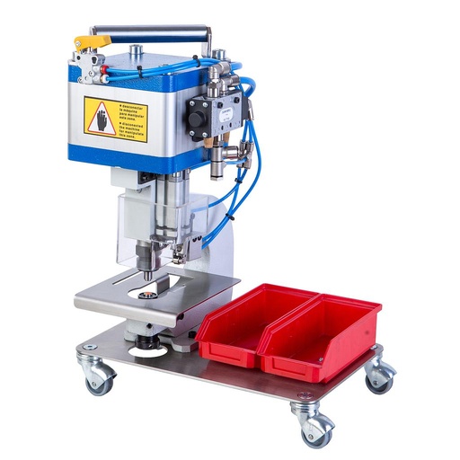 Máquina colocar Ojales Neumática Manual - J32N - SÓLO de Plástico de 8mm a 16mm de diámetro