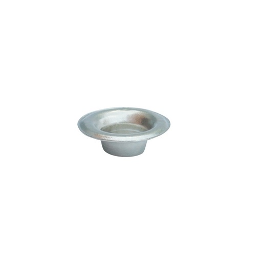[77010143] Ollao N.14 Doblado Latón Niquel s/arandela (ø16.5mm) 1000ud.